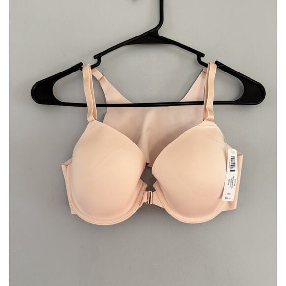 NWT Soma Vanishing 360 Perfect Coverage Bra Front Clasp Porcelain Size 36C - Picture 2 of 6